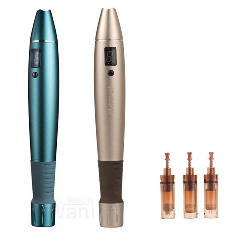 6 speed lcd display derma pen micronedling with non-slip handle design, UH-F6S