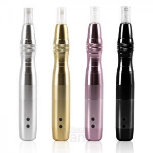 microneedling electric derma pen seven led photon dermapen sliver/black/gold/pink